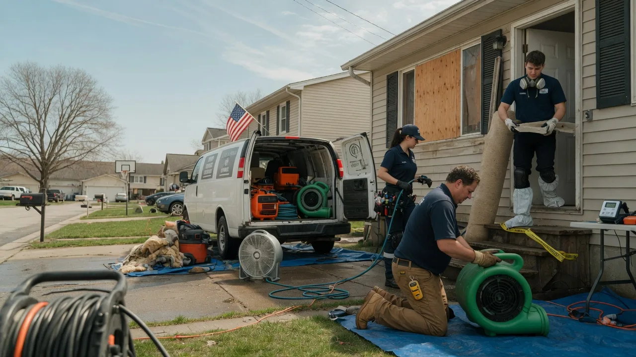 Water Damage Restoration in Vienna, IL near me